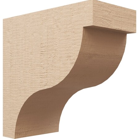 Ekena Millwork 11"W x 22"D x 22"H Classic Garner Rough Cedar Woodgrain TimberThane Corbel, Primed Tan CORUR11X22X22GARRCPR
